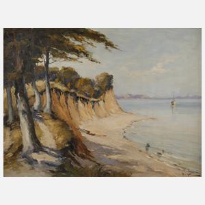 J. Runge, Steilküste an der Ostsee
