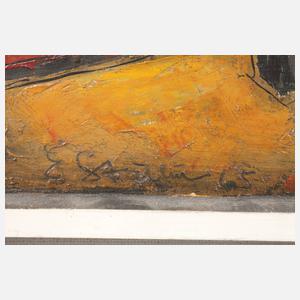 Erwin Stählin, Abstrakte Landschaft