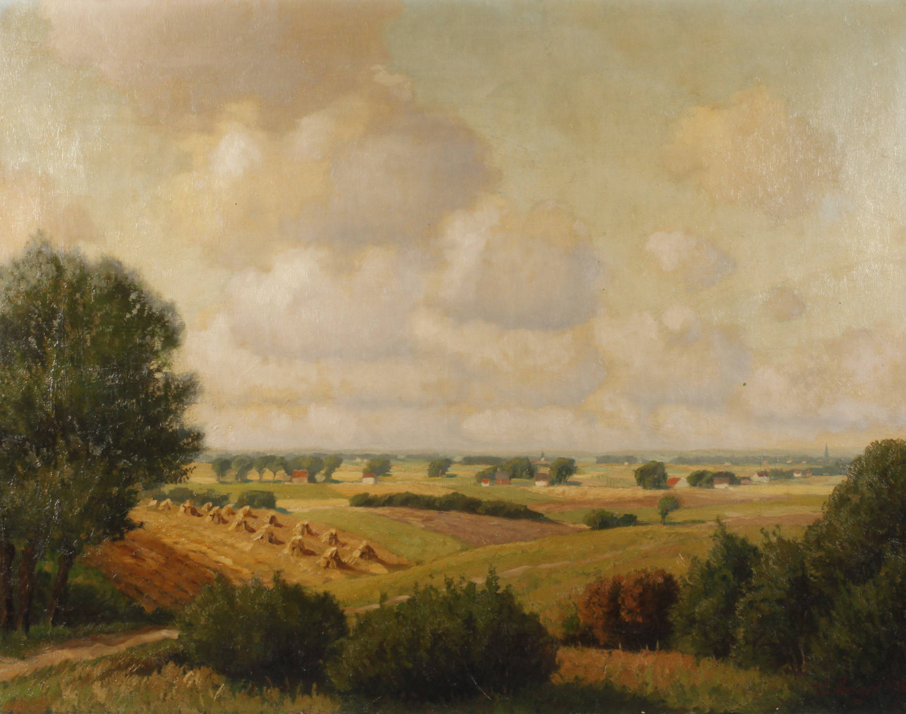 Werner Vogel, Sommerliche Eifellandschaft