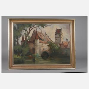 Rudolf Warnecke, Partie in Dinkelsbühl