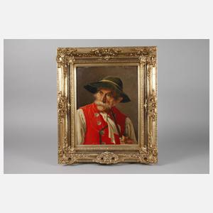 Franz Xaver Wölfle, Bauernportrait