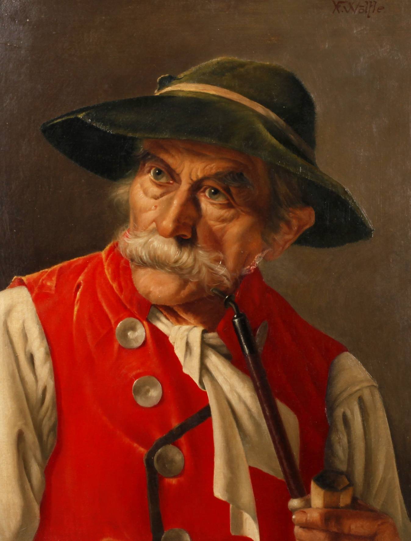 Franz Xaver Wölfle, Bauernportrait