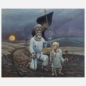 Der Ritter mit seinem König