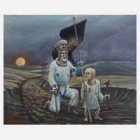 Der Ritter mit seinem König111