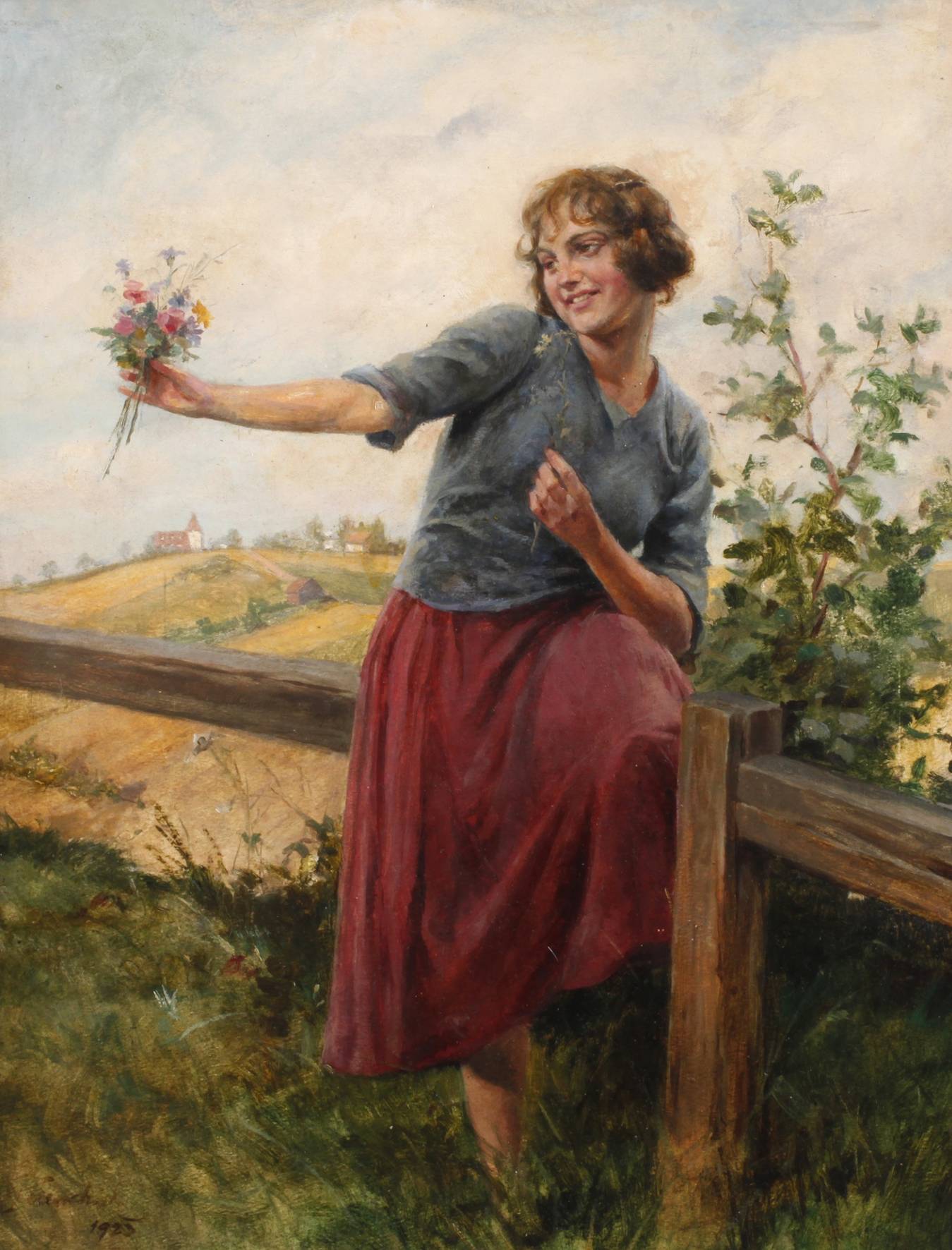 Der Sommerblumenstrauß