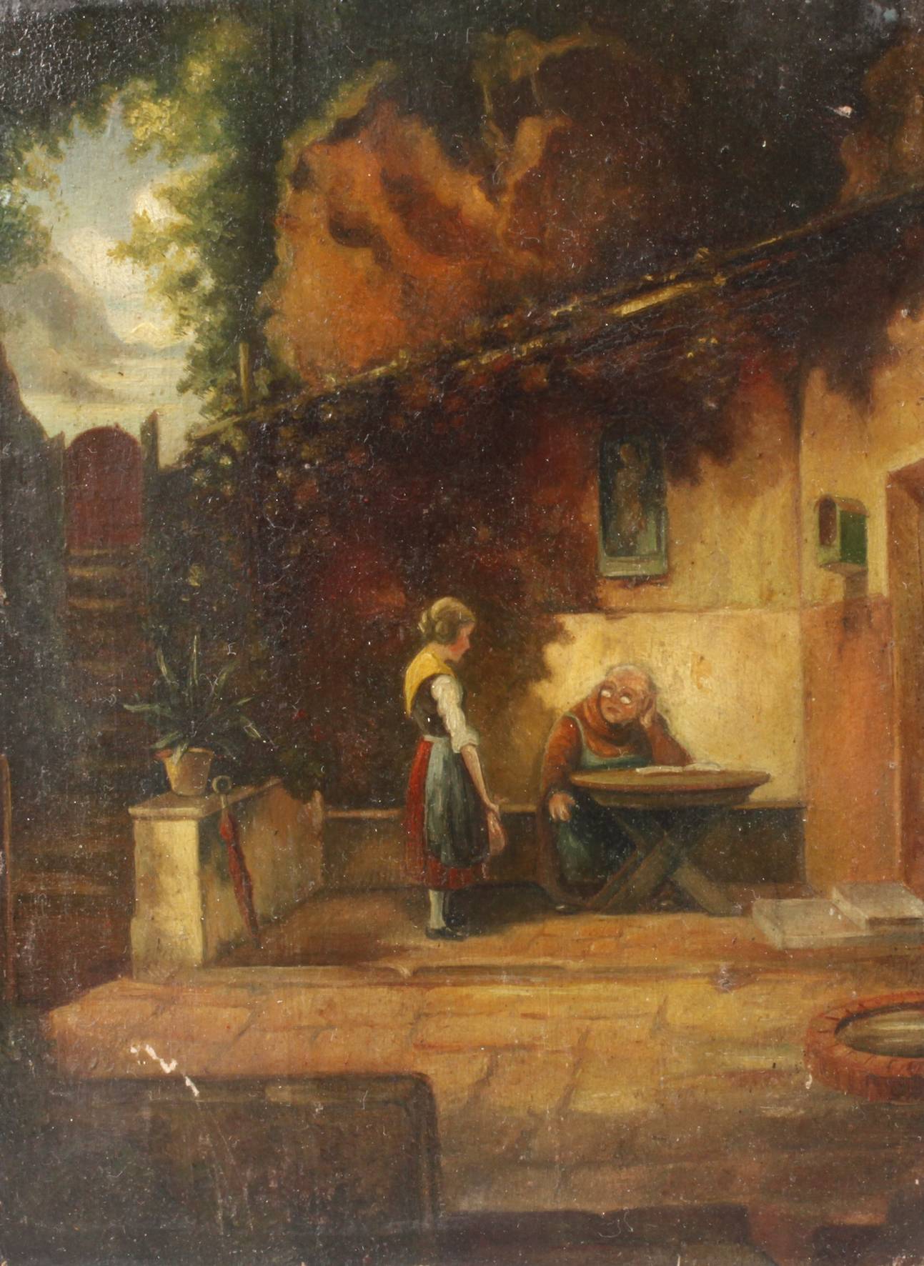 Reminiszenz an Spitzweg