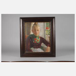 Bauernmädchen am Fenster