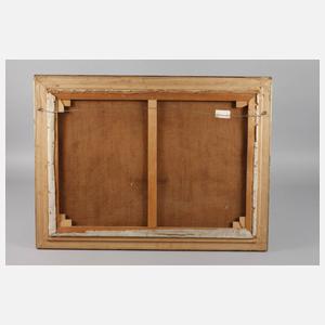 Weite Landschaft mit Sommerhimmel