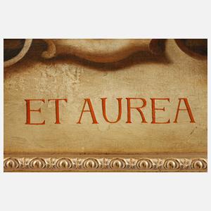 ”Et aurea”