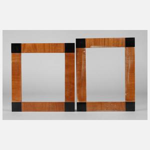 Paar Rahmen 2. Biedermeier