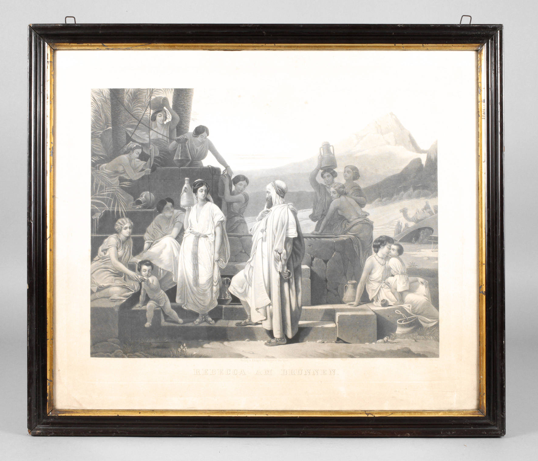 Partiell ebonisierte Berliner Leiste