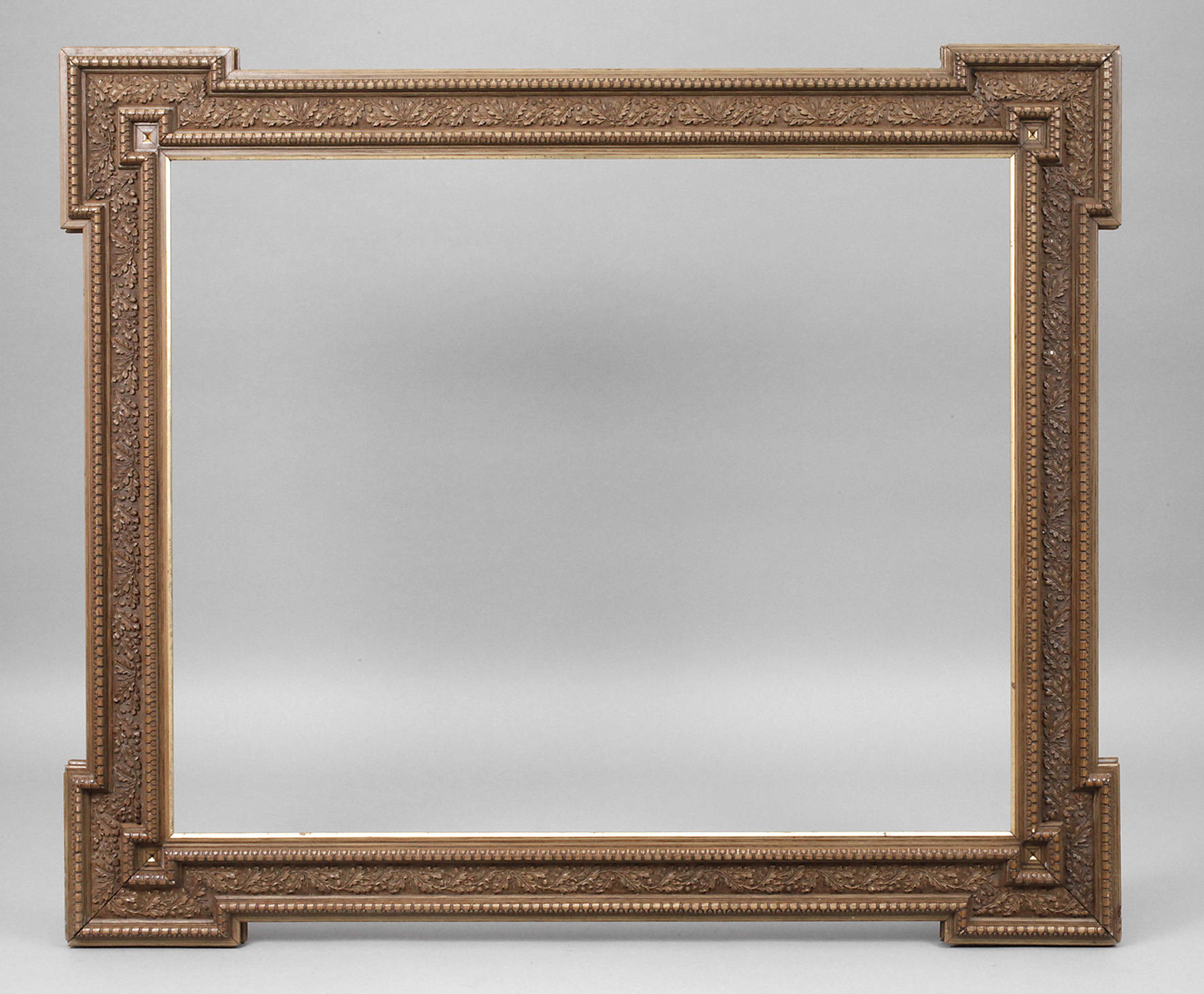 Jagdlicher Eichenlaubrahmen