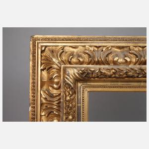 Großer Prunk-Stuckrahmen