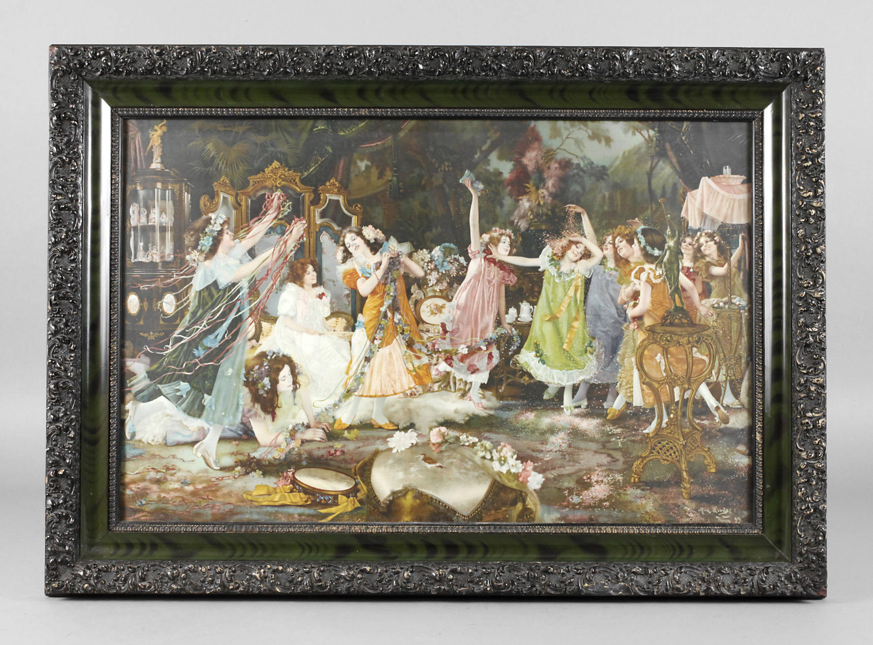 Prachtvolle Historismusleiste