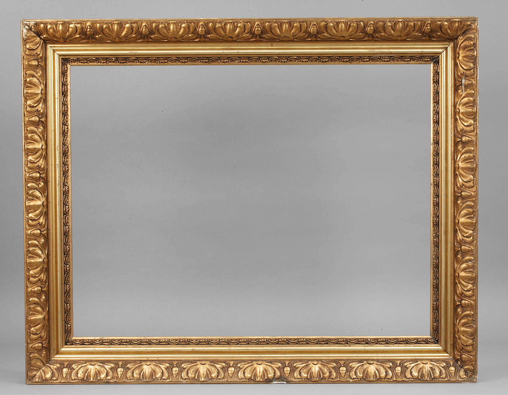 Große Jugendstil-Goldstuckleiste