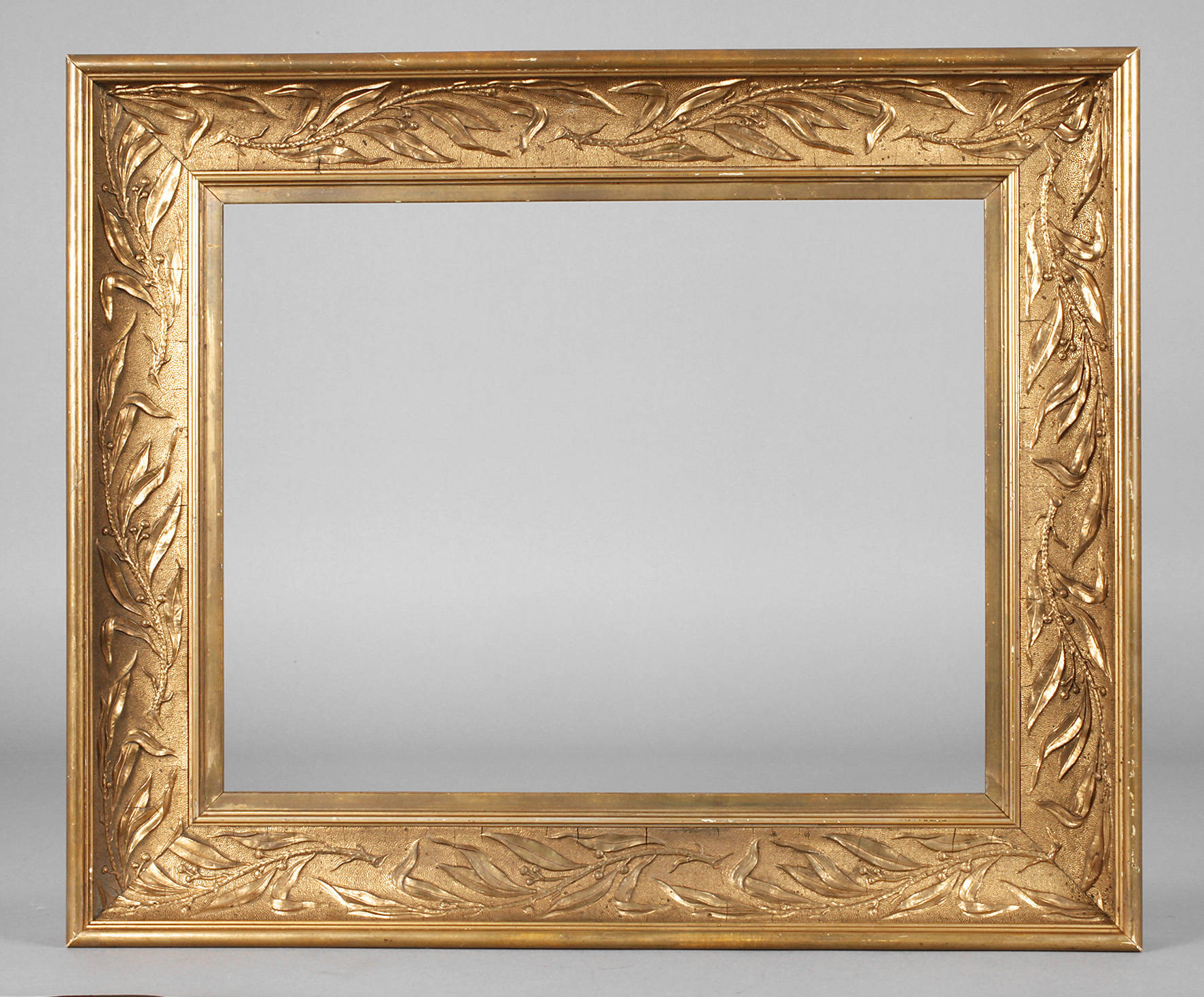 Jugendstilleiste mit Lorbeerlaub