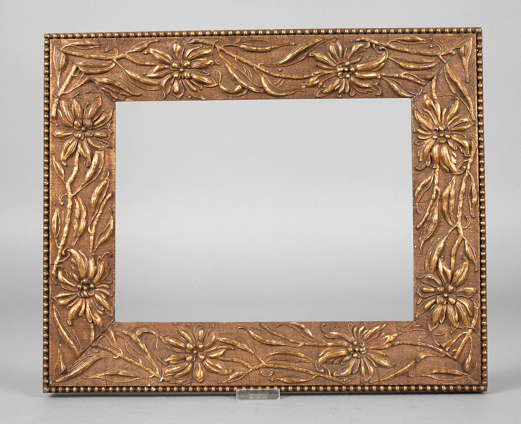 Kleine Jugendstil Goldstuckleiste