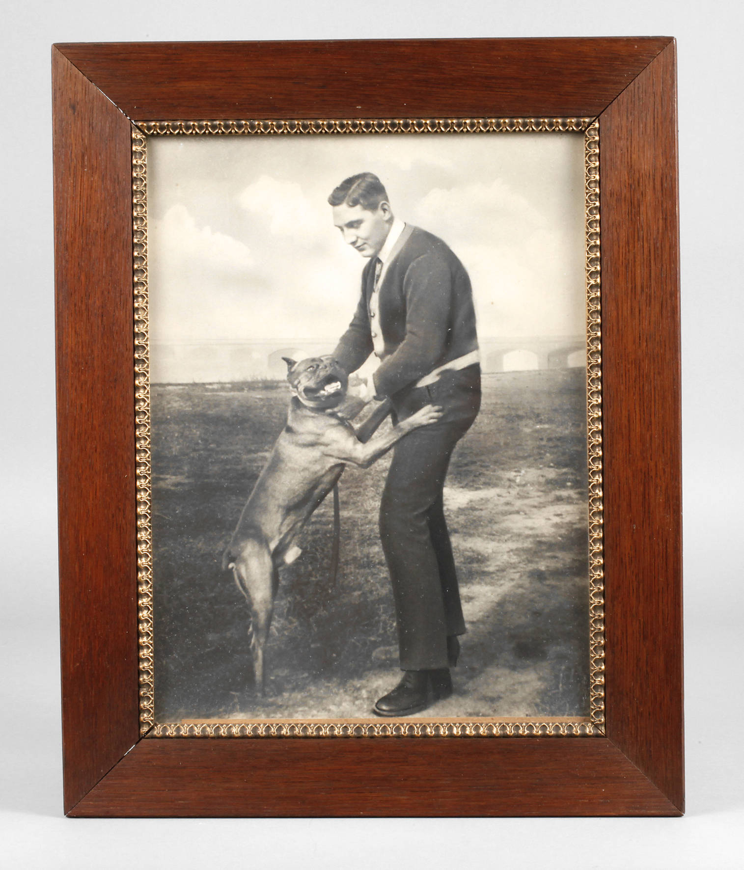 Eichenleiste mit Goldinlay