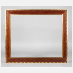 Goldstuckleiste mit Mahagonieinlage