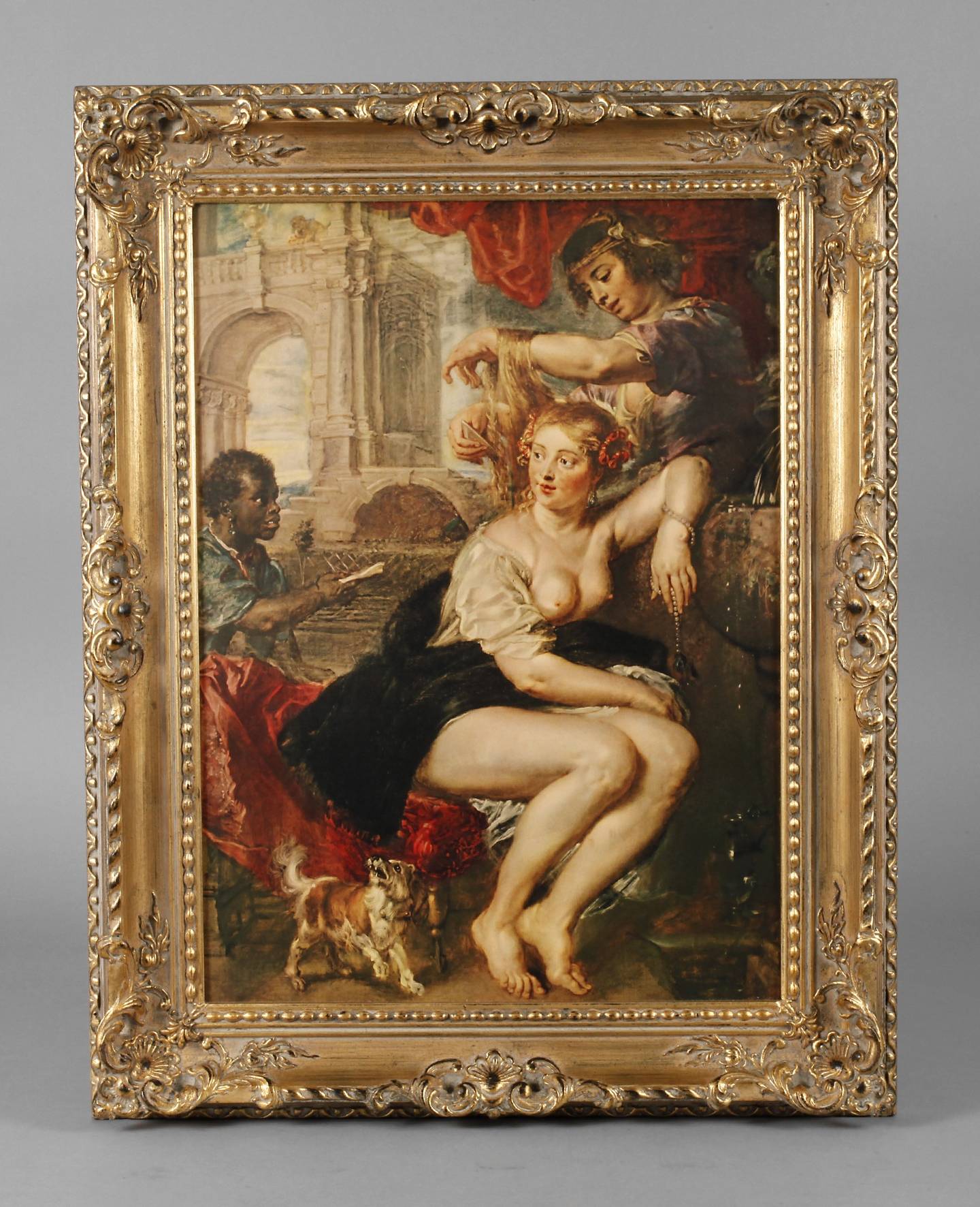 Goldstuckrahmen 2. H. 20. Jh.