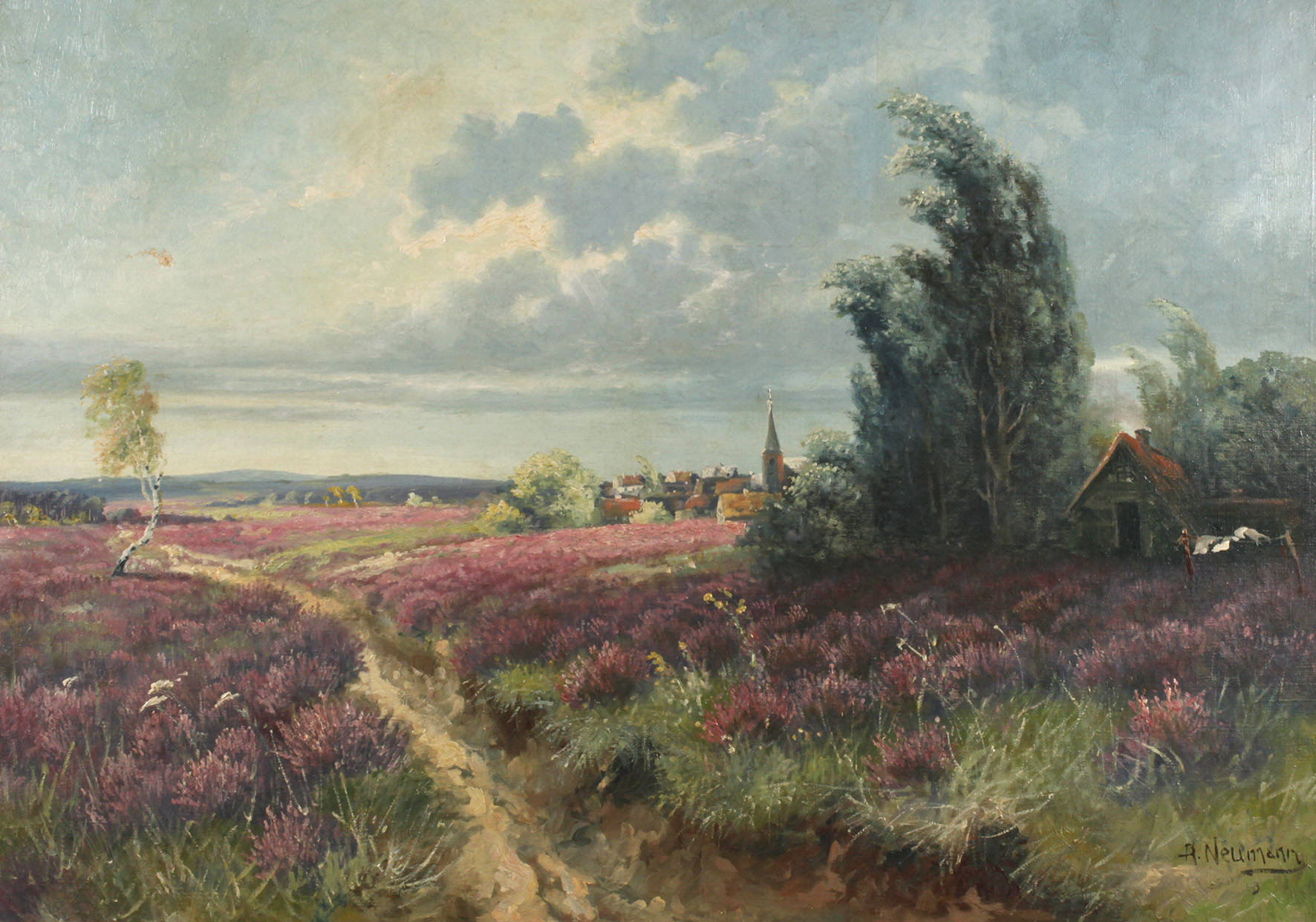 Prächtige Goldstuckleiste