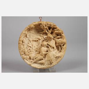 Paar Meerschaumreliefs