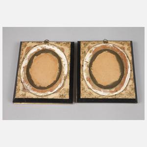 Andreas Blattner, Paar Miniaturportraits