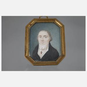 Sechs Elfenbeinminiaturen