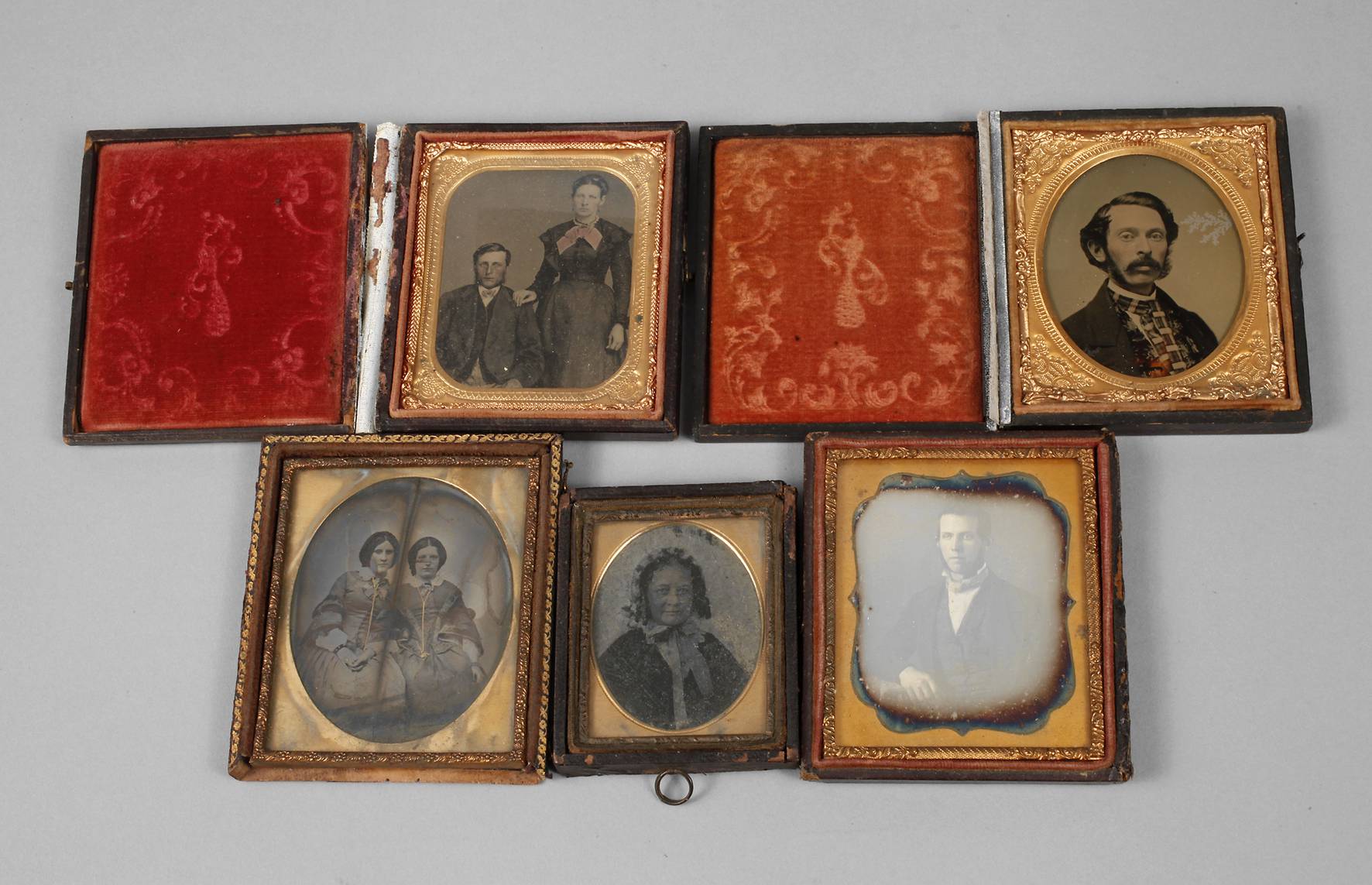 Konvolut frühe Fotografien