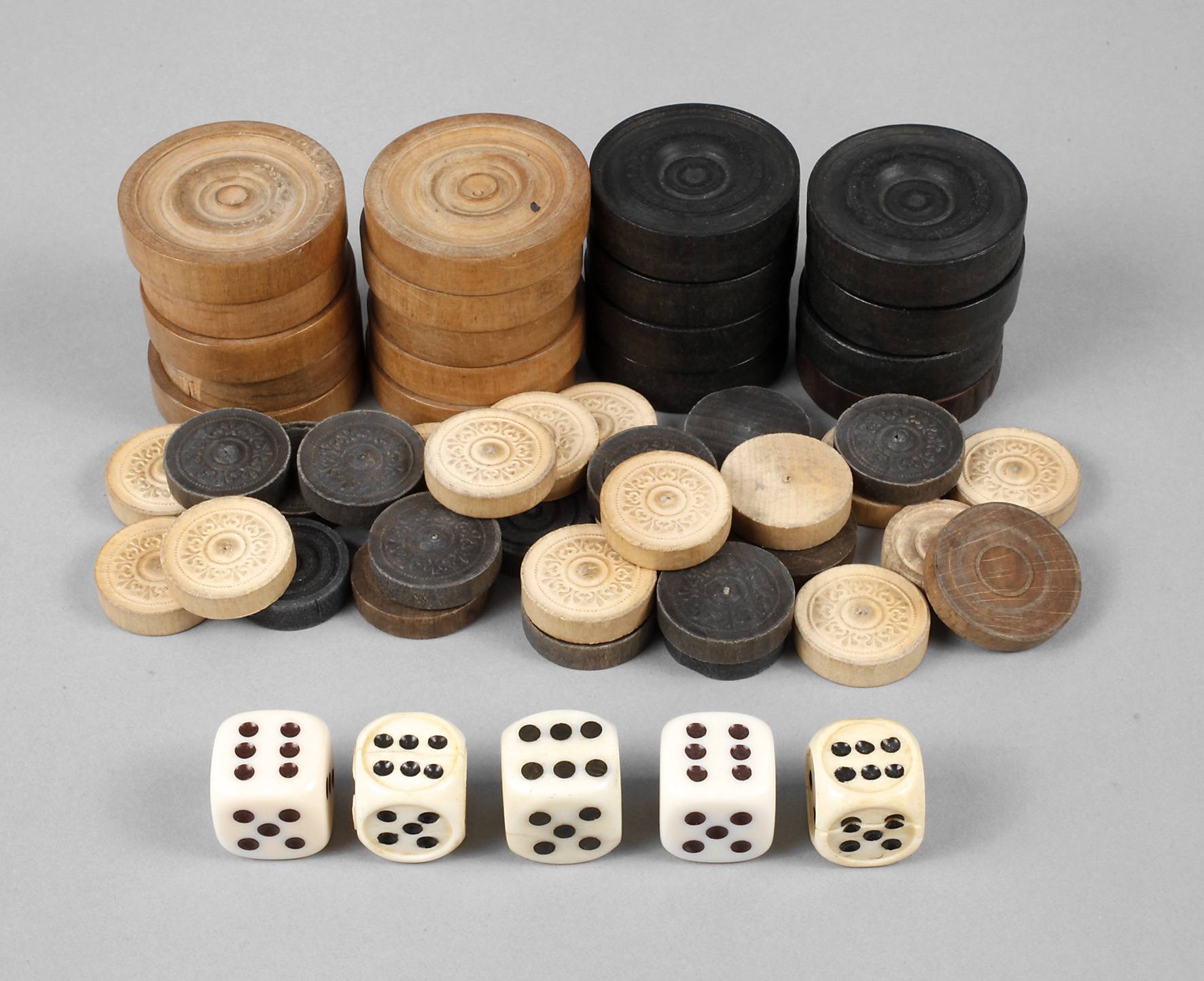 Konvolut Spielsteine