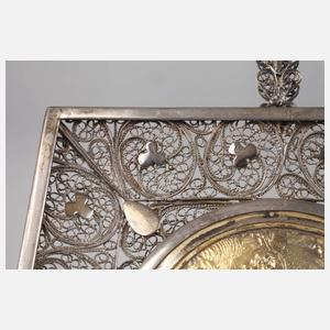 Silber christliches Wandbild