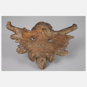 Paar Engelsköpfe Barock