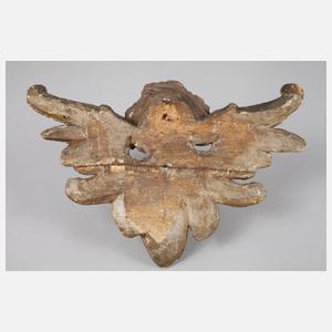 Paar Engelsköpfe Barock