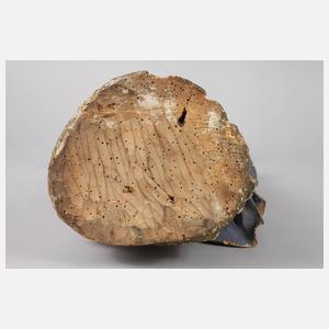 Geschnitzte Heiligenplastik