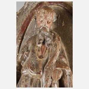 Geschnitztes Heiligenbild