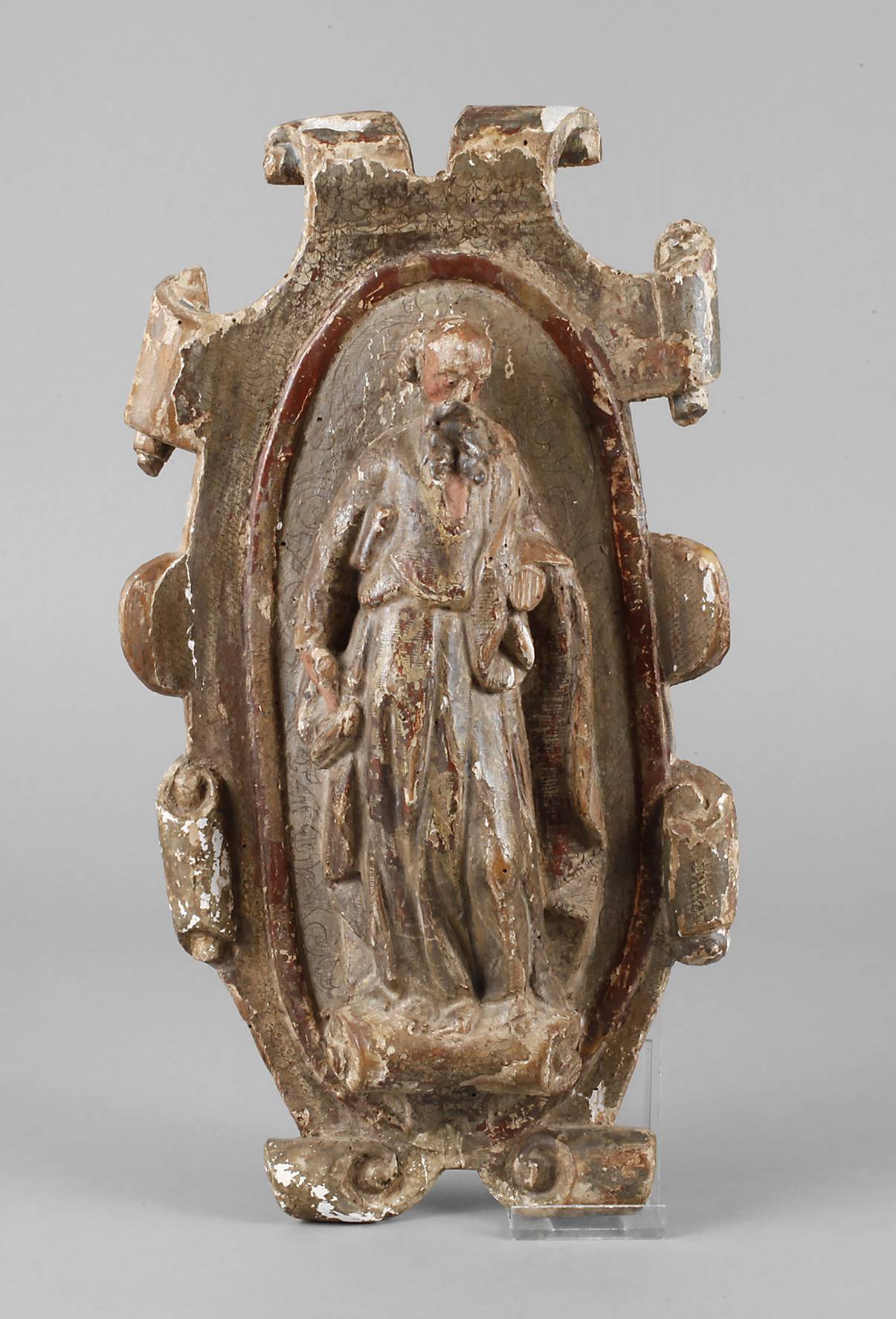 Geschnitztes Heiligenbild