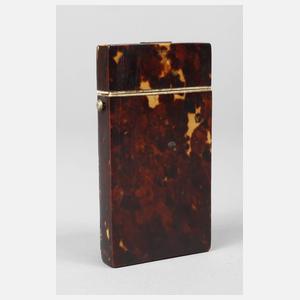 Visitenkartenetui Schildpatt