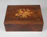 Intarsierte Holzschatulle