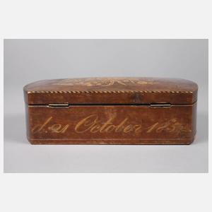 Intarsierte Schmuckschatulle