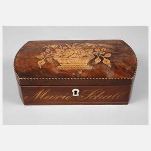 Intarsierte Schmuckschatulle