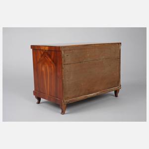 Miniaturkommode Biedermeier