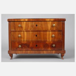 Miniaturkommode Biedermeier