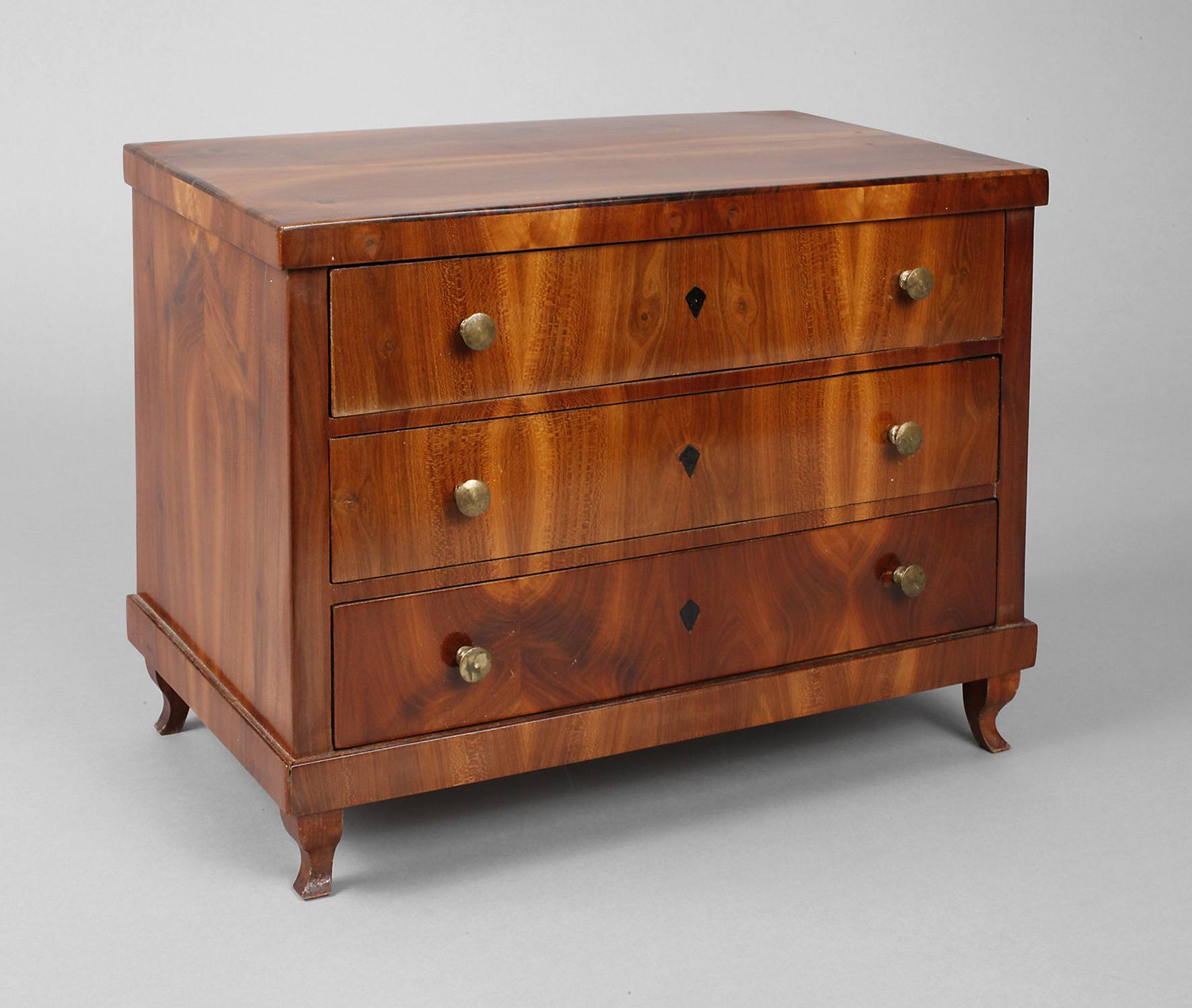 Miniaturkommode Biedermeier