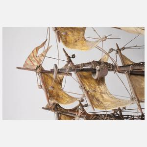 Modellschiff Santa Maria