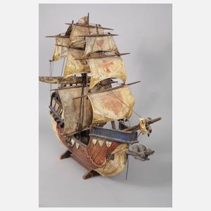 Modellschiff Santa Maria