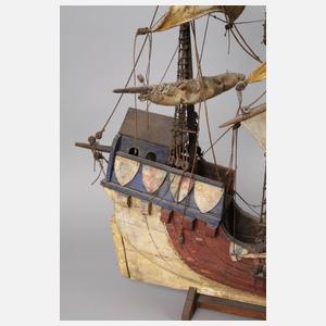 Modellschiff Santa Maria