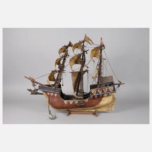 Modellschiff Santa Maria