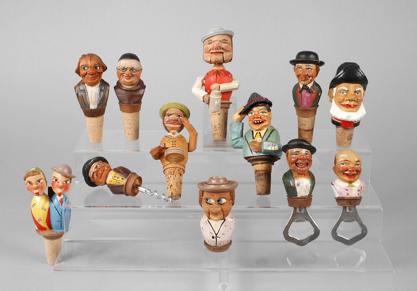 Konvolut Flaschenstopfen und -öffner