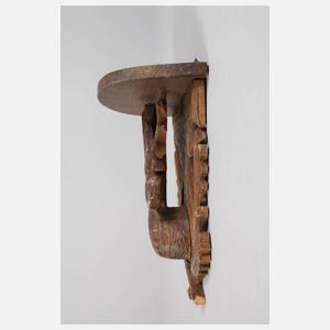 Paar jagdliche Konsolen