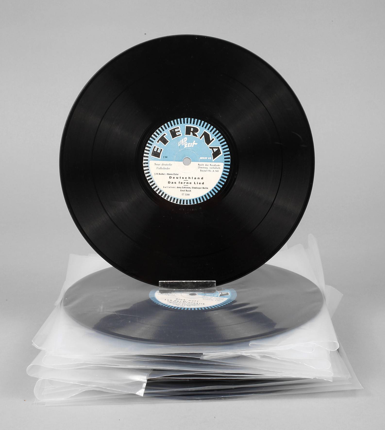Konvolut Eterna-Schallplatten